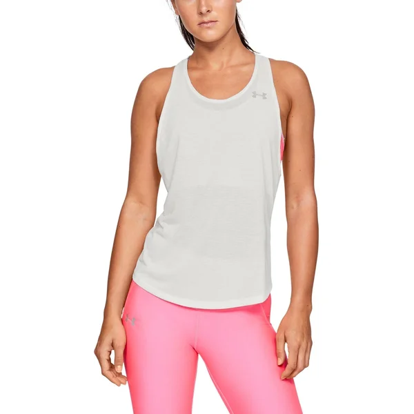 Under Armour Women's Streaker 2.0 Racer Tank Top - Xs - White