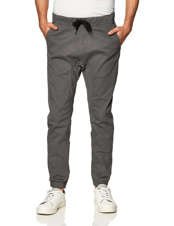 Southpole Men's Basic Stretch Twill Jogger Pants - Reg and Big & Tall Sizes