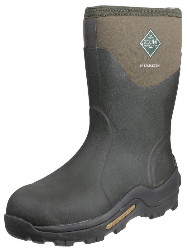 Muck Boots Muckmaster Mid Wellingtons - Moss