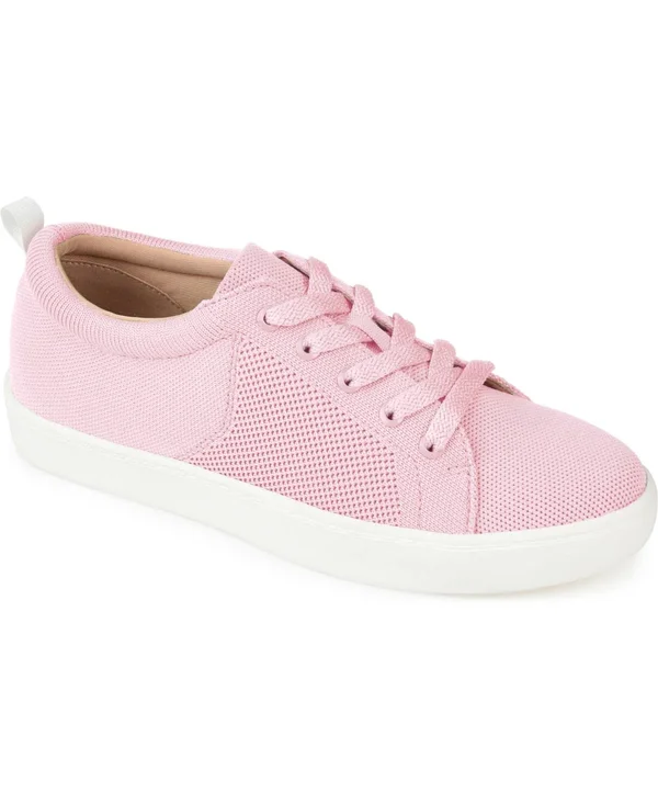 Journee Collection Kimber Comfort Foam Women's Sneakers - Size: 9 Wide, Pink