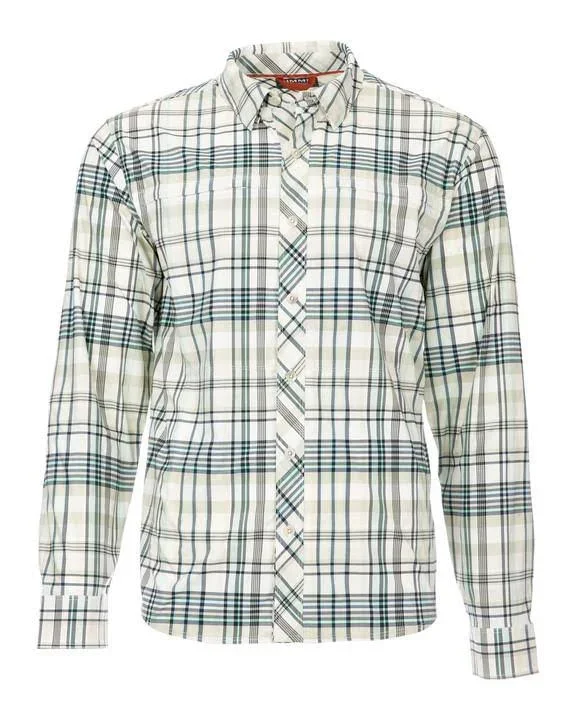Simms Stone Cold LS Shirt Meridian Madras Plaid, 3XL