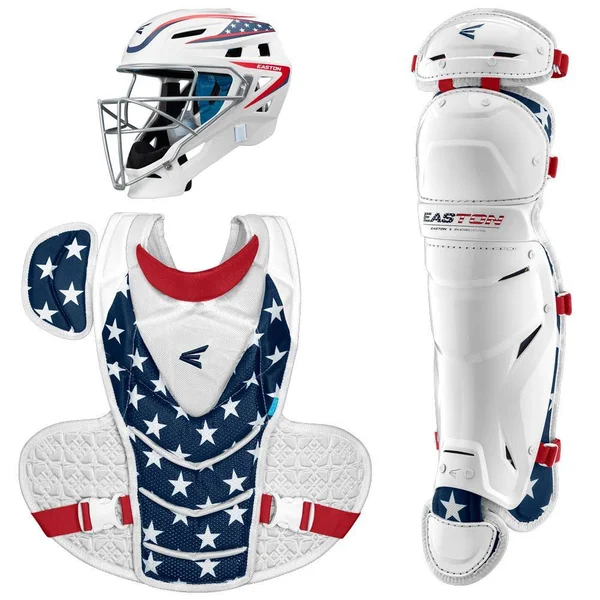 Easton Jen Schro The Very Best Softball Catcher&s Set, S, Maroon