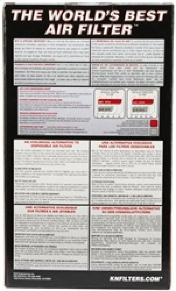 Ku0026N RP-4630 Universal Air Filter