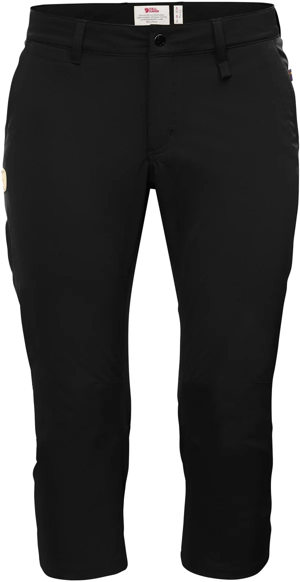Fjallraven Women's Abisko Capri Trousers Black 38