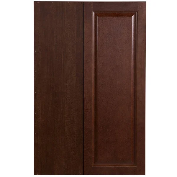 Hampton Bay Benton Assembled 27x42x12.6 in. Blind Wall Corner Cabinet in Amber