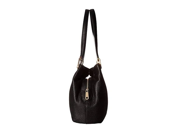Michael Kors Raven Large Leather Shoulder Bag - Black, 13.5 x 10 x 5.5