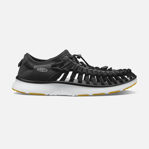 Keen Men's Uneek O2 - Black/Harvest Gold - 9