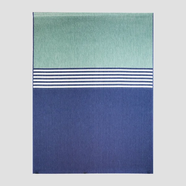 5& x 7& Color Block Outdoor Rug Blue - Project 62