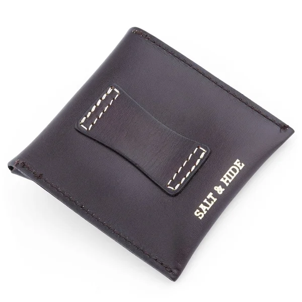 Walnut Leather Coin Pouch - Salt & Hide - Men