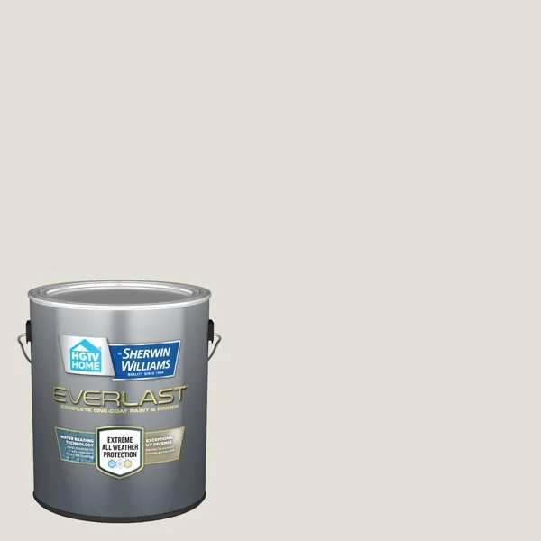 HGTV Home by Sherwin-Williams Everlast Flat Nuance Hgsw4060 Exterior Paint (1-Gallon), HGSW4060-833027