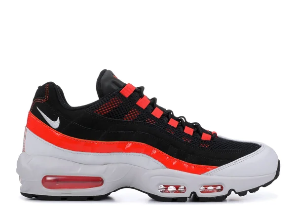 Nike Air Max 95 Shoes Black/Vast Grey/Team Orange Size 12