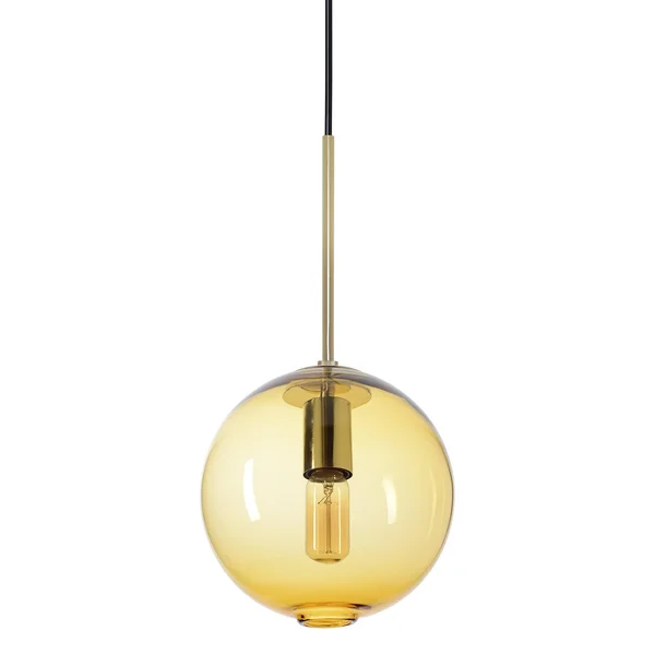 Casamotion 1-Light Globe Pendant - Yellow
