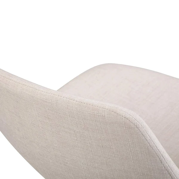Simpli Home Randolph Bentwood Counter Height Stool - Set of 2, Natural Linen Look Fabric