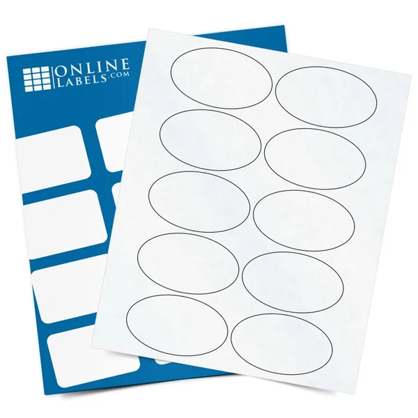 3.25x22 x 2x22 Honey Jar Labels - 100 Sheets, Clear Matte Laser