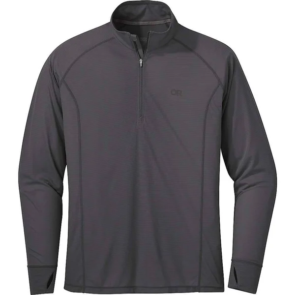 Outdoor Research Men's Echo Qtr Zip-Large Storm
