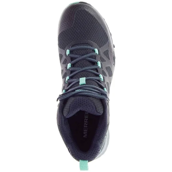 Merrell Womens Boots Siren 3 Mid Gore-Tex Blue, 8.5