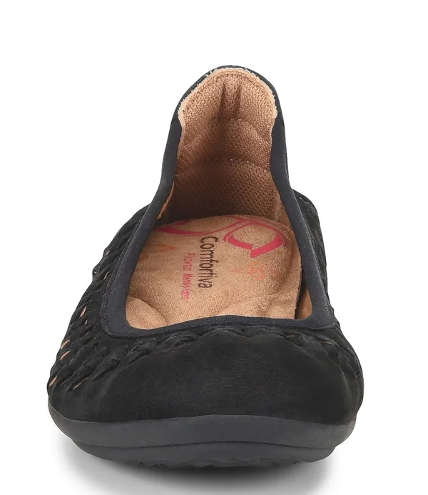 Women's Comfortiva Marilu Flat, Size 7 W - Black