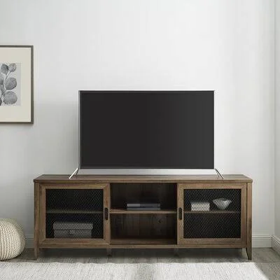 Terence TV Stand for TVs Up to 78x22 Gracie Oaks Color: Rustic Oak