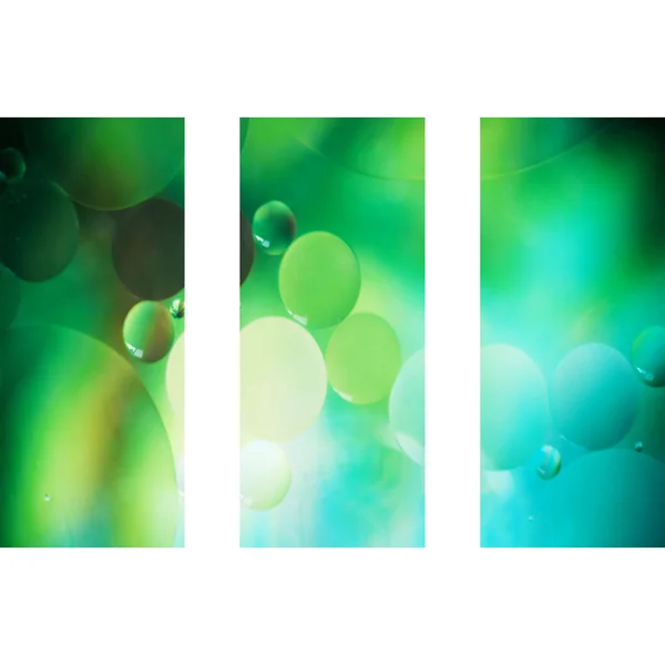 Marmont Hill 'No Whining Triptych' Painting Print on Wrapped Canvas - Green