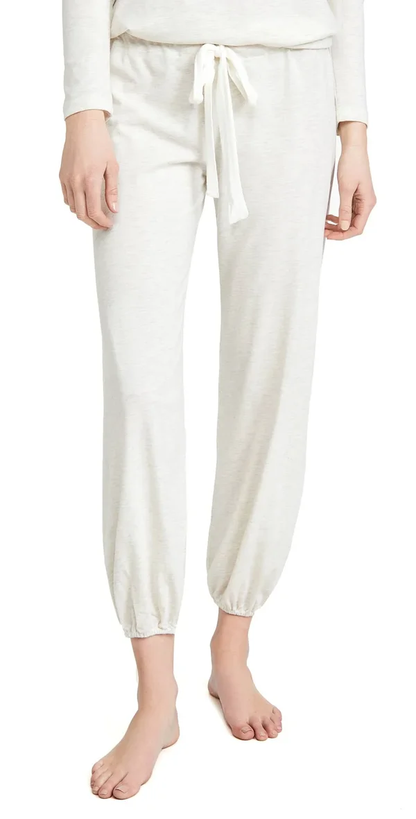 Eberjey Heather Cropped Pants