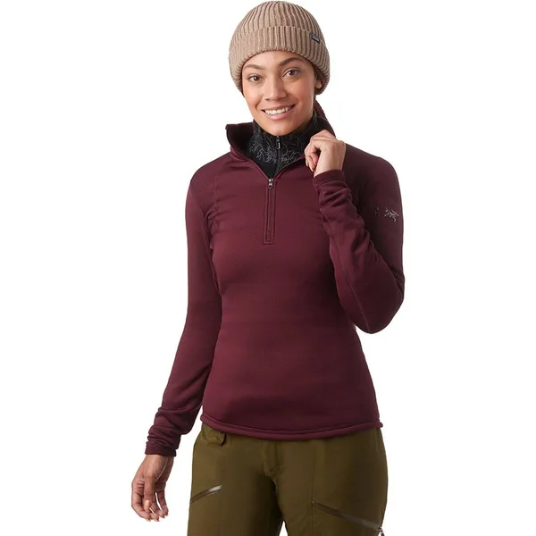 Arc&teryx RHO AR Zip-Neck Top - Women's Rhapsody, XL