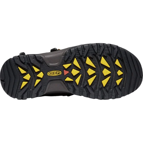 Keen Men's Targhee III Open Toe Sandal (9.5 Bison/Mulch)