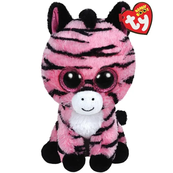 Ty Beanie Boos Zoey The Pink Zebra