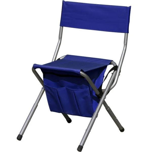 Creative Mark Sahara Adjustable Height Pack Stool - Adjustable Height Stools Chairs Folding Chairs with Storage Washable Nylon