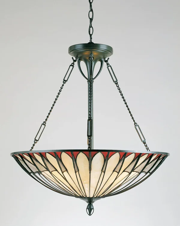 Quoizel TF1816VB - Tiffany Pendant - Vintage Bronze