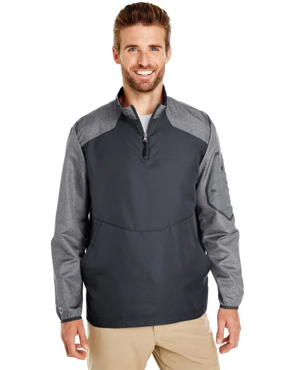 Holloway 229155 Raider Pullover - Carbon Print/Navy - XL