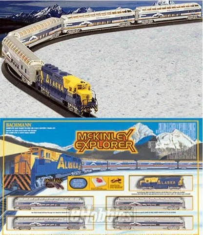 Bachmann Trains McKinley Explorer Ready-To-Run HO Scale Train Set