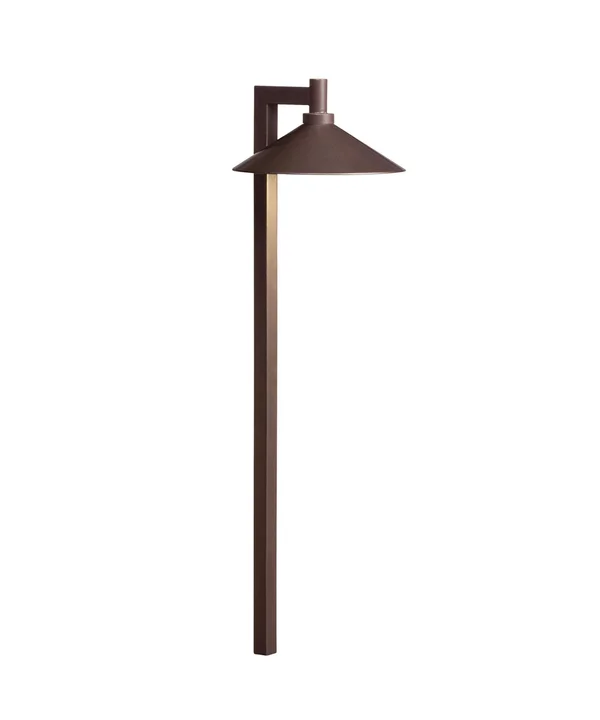 Kichler Ripley LED Path Light in Bronzed Brass