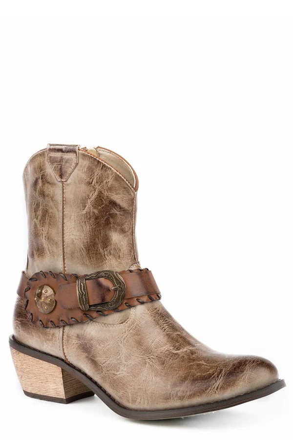 Roper Ladies& Mae Shorty Boots