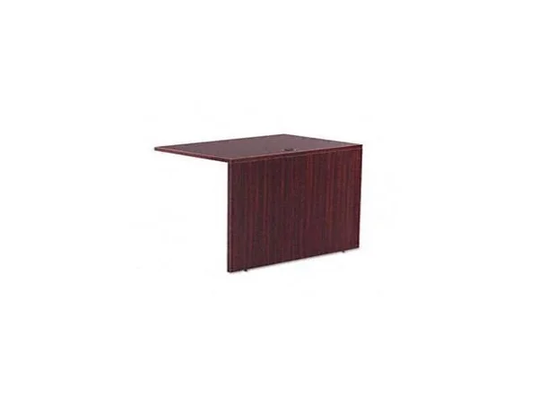 Alera Valencia Series Reversible Return/Bridge Shell 35W x 23 5/8d Mahogany