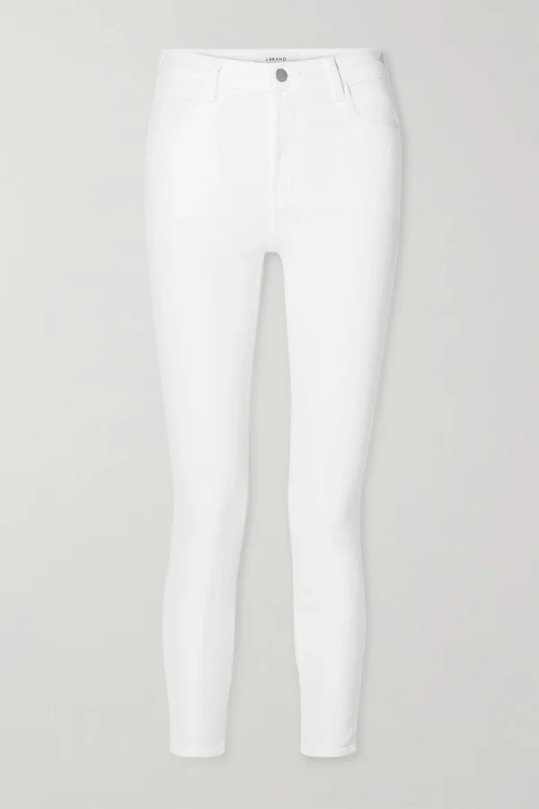 J Brand Womens Alana Skinny Jeans Denim High Rise - Blanc - 27
