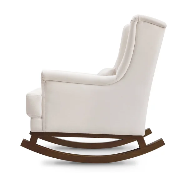 Million Dollar Baby Classic Miranda Wingback Rocker in Performance Cream Eco Weave
