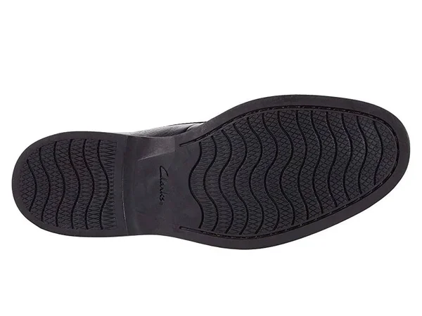 Clarks Men's Atticus Edge Loafer - Size: 12, Black Leather
