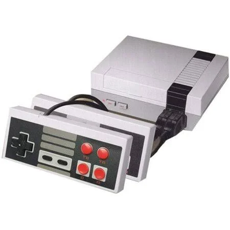 Super Mini Retro Classic Family TV Game Console Built-in 621 TV Video Games Non-Repetitive 8 Bit AV NTSC with Dual Controllers S