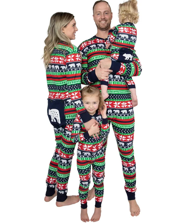 Lazyone Unisex Sweater Bear - All-in-One Flapjack Adult S