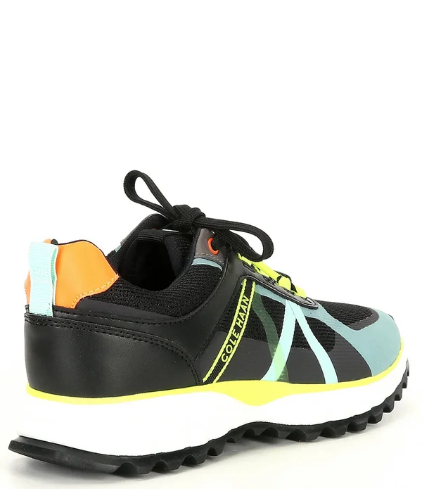 Cole Haan All Terrain Leather Mesh Lace-Up Sneakers - 9M