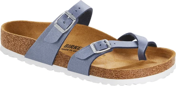 Birkenstock Women's Mayari Sandal - 40 - Icy Metallic Azure Blue - Birko-Flor