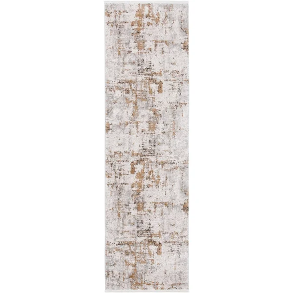 Safavieh Shivan Rani2&2 x 8& Runner in Gold