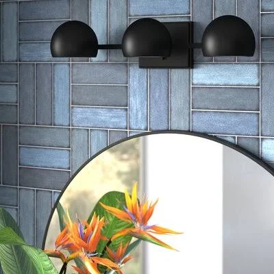 Chea 3-Light Vanity Light Mercury Row