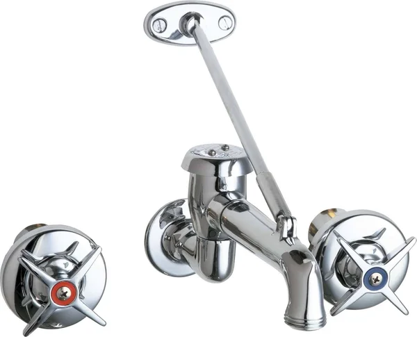 Chicago Faucets 782-VBCP Wall Mounted Sink Faucet - Chrome