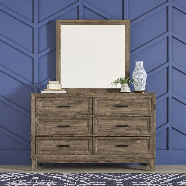 Liberty Furniture Ridgecrest Dresser and Mirror