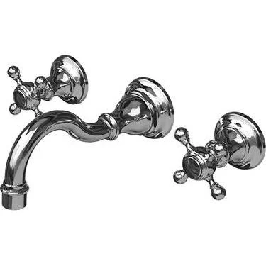 Newport Brass 3-1761/08W Victoria Wall Mount Lavatory Faucet Weathered Copper