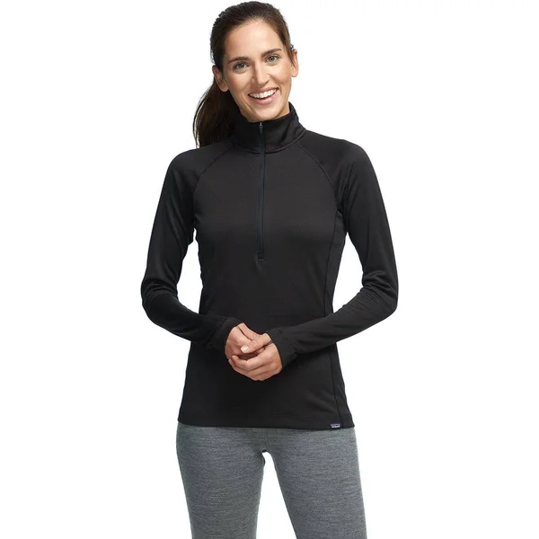 Patagonia Capilene Midweight Zip-Neck - Women's XS Black