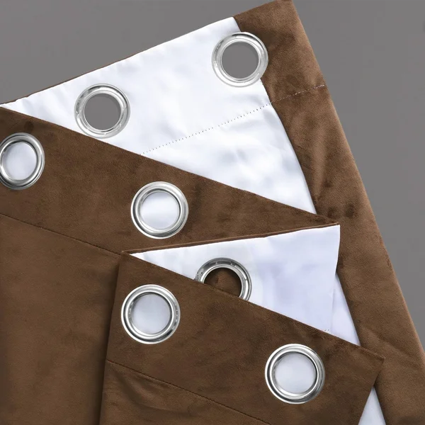 Signature Java Grommet Blackout Velvet Curtain