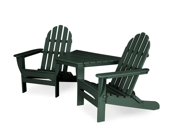 POLYWOOD Adirondack Tete-a-Tete - Green