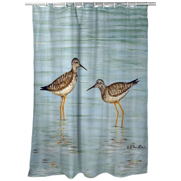 Betsy Drake SH430 70 x 72 in. Yellow Legs Shower Curtain, 70 inches x 72 inches